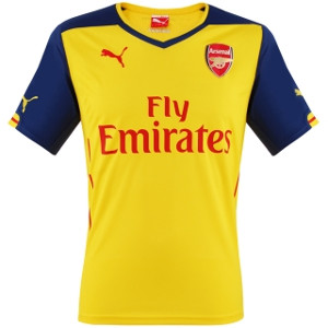 Arsenal FC Auswärtstrikot der Saison 2014/15