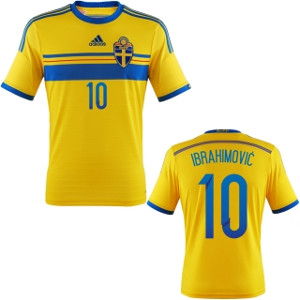 Zlatan Ibrahimovic Trikot - Schweden Heim 2014