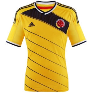 Kolumbien Trikot Home WM 2014
