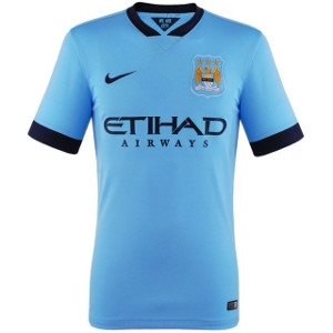 Manchester City Heimtrikot der Saison 2014/15