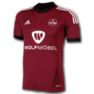 1. FC Nürnberg Heim Trikot der Saison 2014/15